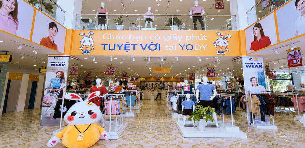 Showroom Yody Vĩnh Phúc