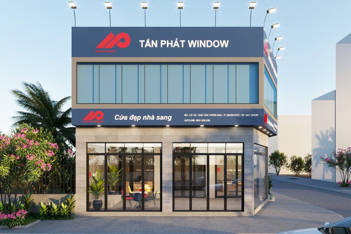 thiet ke kien truc showroom 8